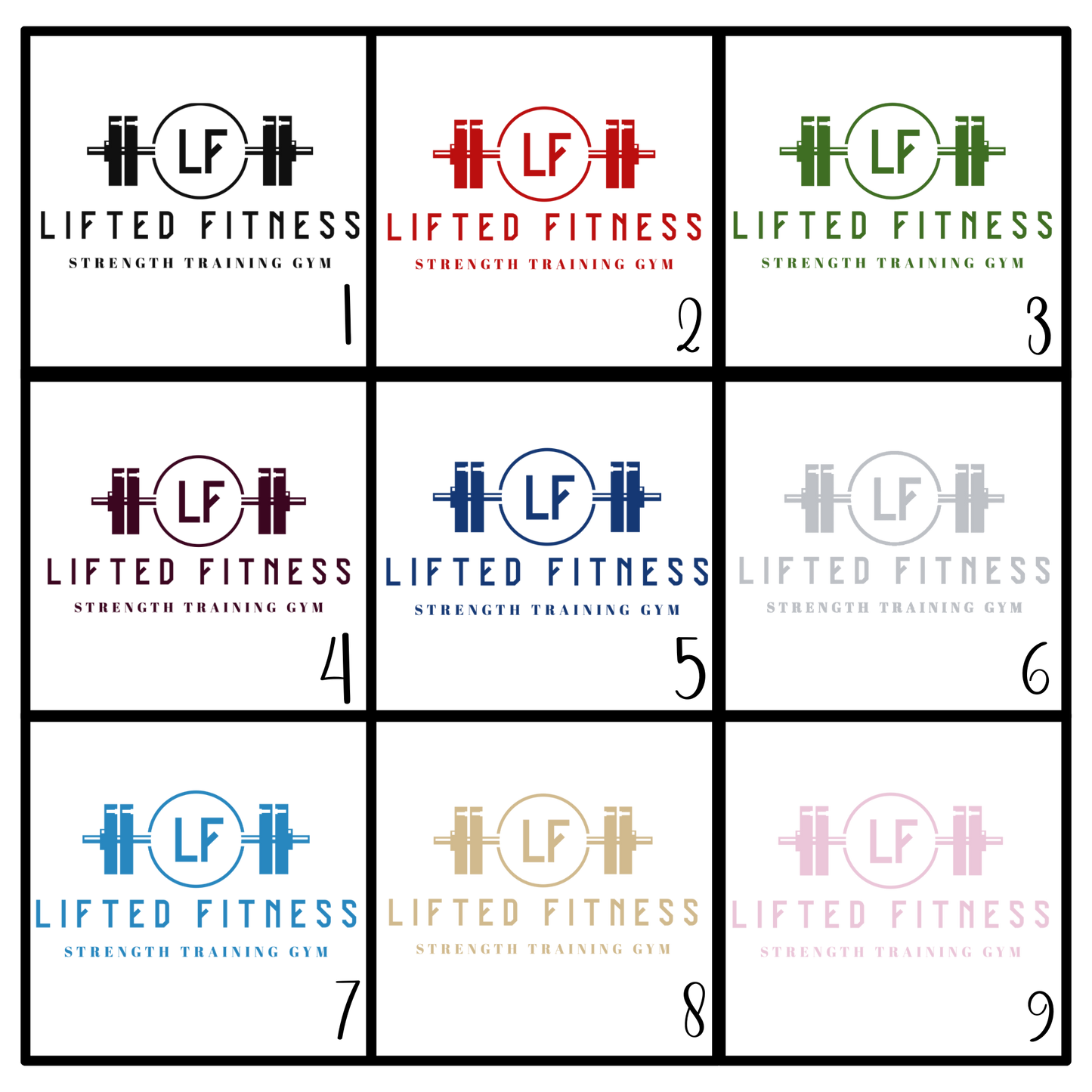 Lifted Fitness Merch